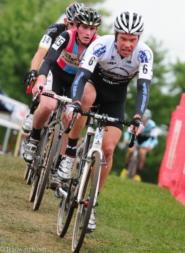 Jonathan Page (Planet Bike) could not quite keep pace with the leaders today