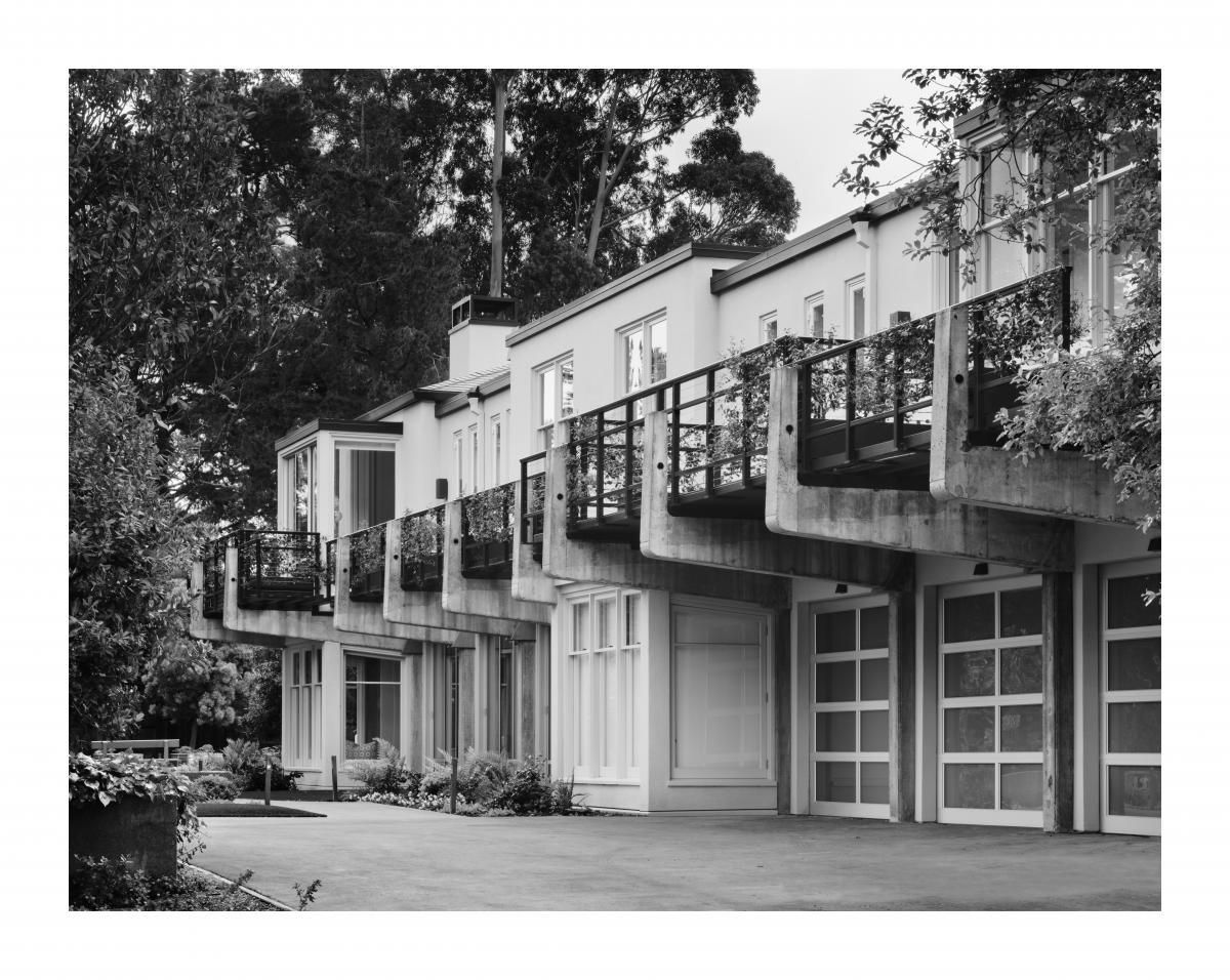 San Francisco home, early 1960s by architect Joseph Esherick
