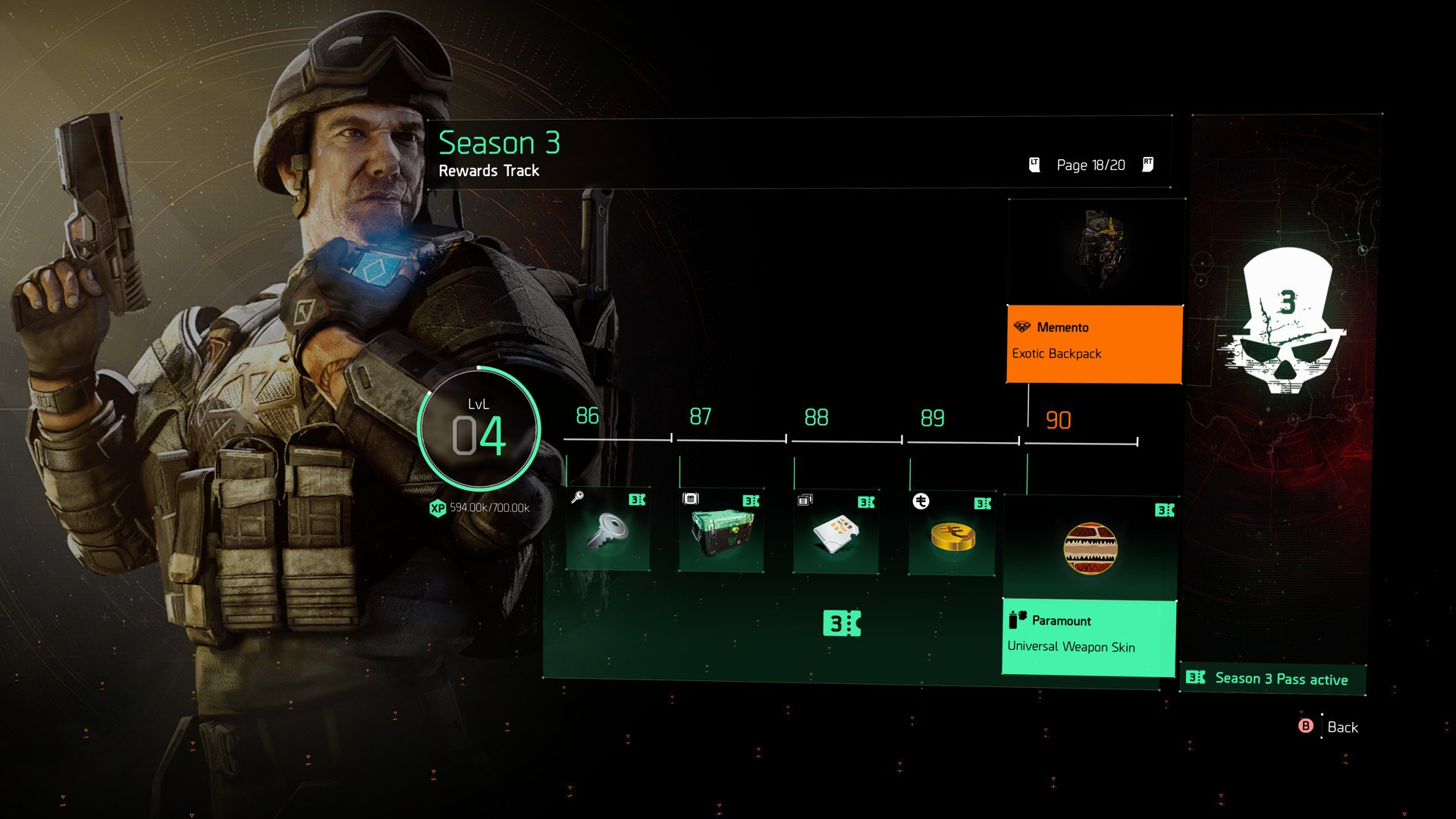 How to get the Memento exotic backpack in The Division 2 Windows Central