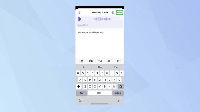 How to use the iOS Journal app | Tom's Guide
