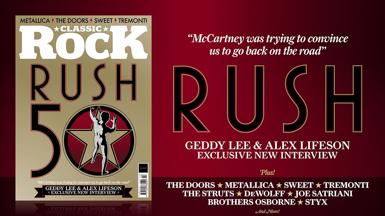 Photo: loudersound.com The cover of Classic Rock 336, featuring Rush