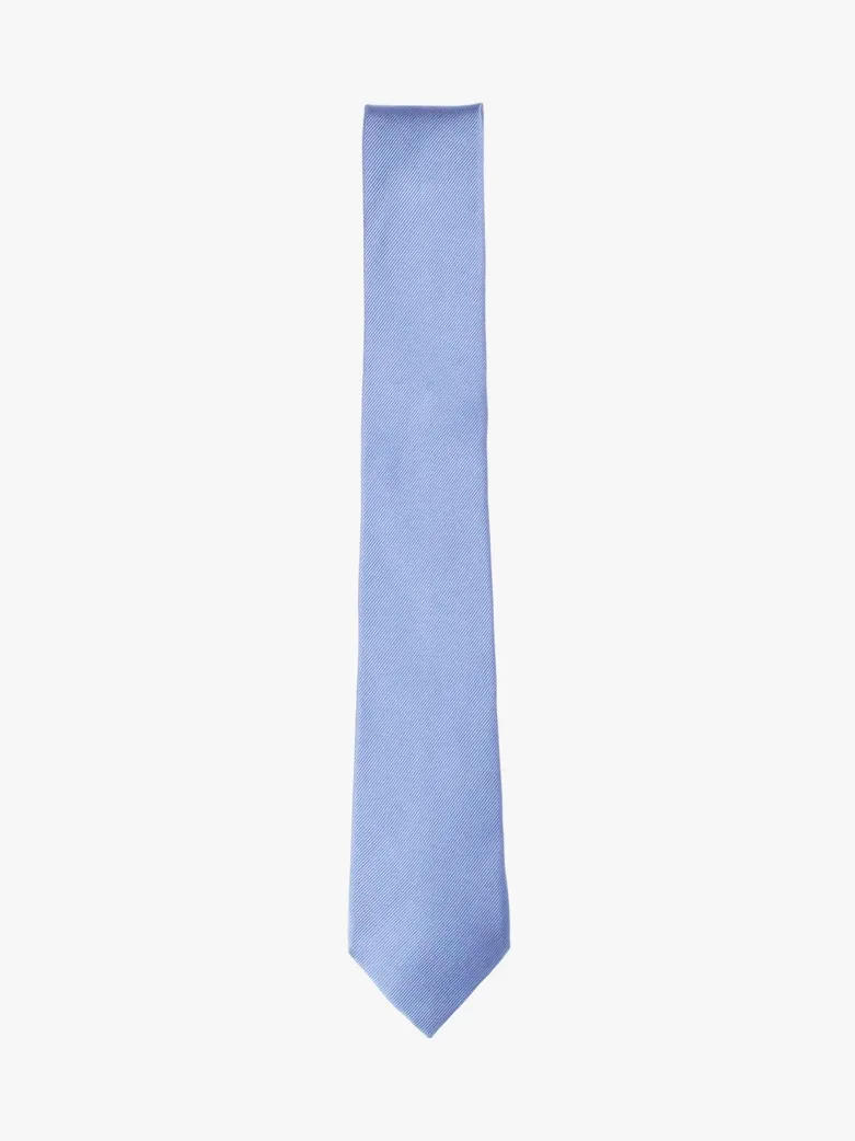 Pure Silk Jacquard Unicolour Tie