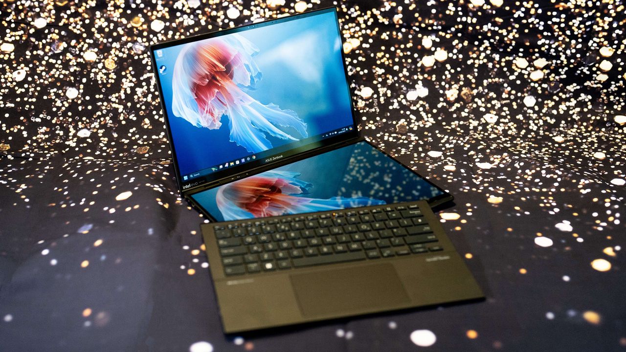Asus ZenBook Duo OLED gaming laptop