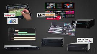 Graphic showing FOR-A products that will be shown at IBC 2026