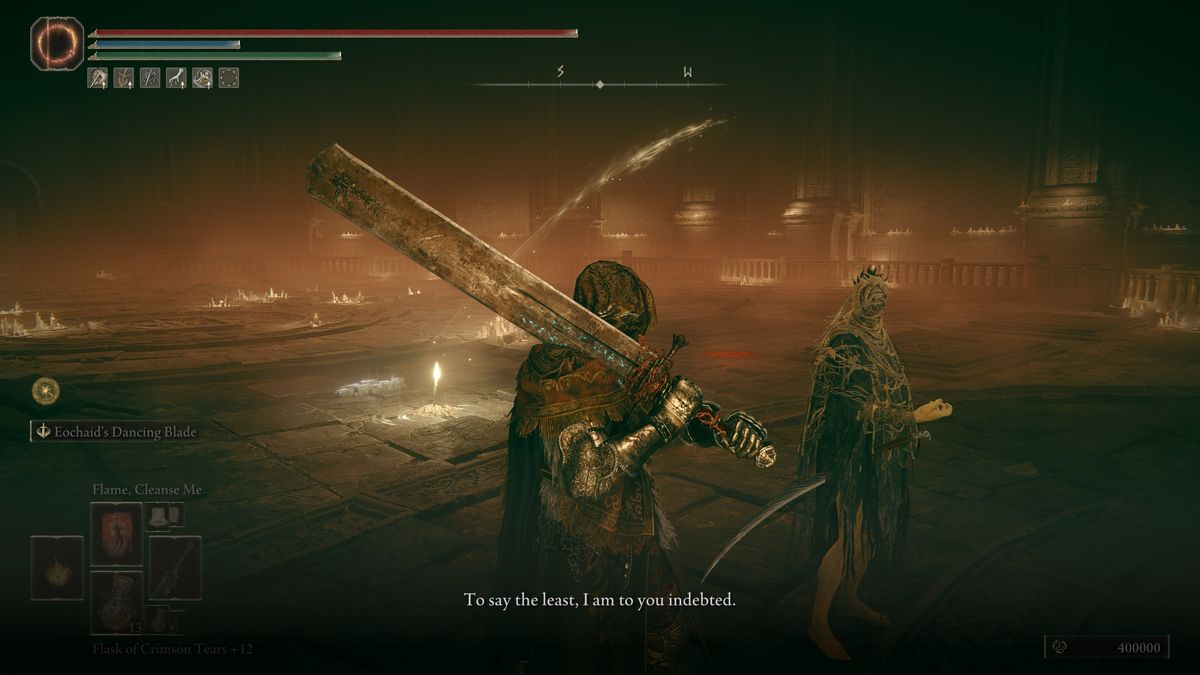Elden Ring Hornsent quest - Talking to Hornsent after the boss