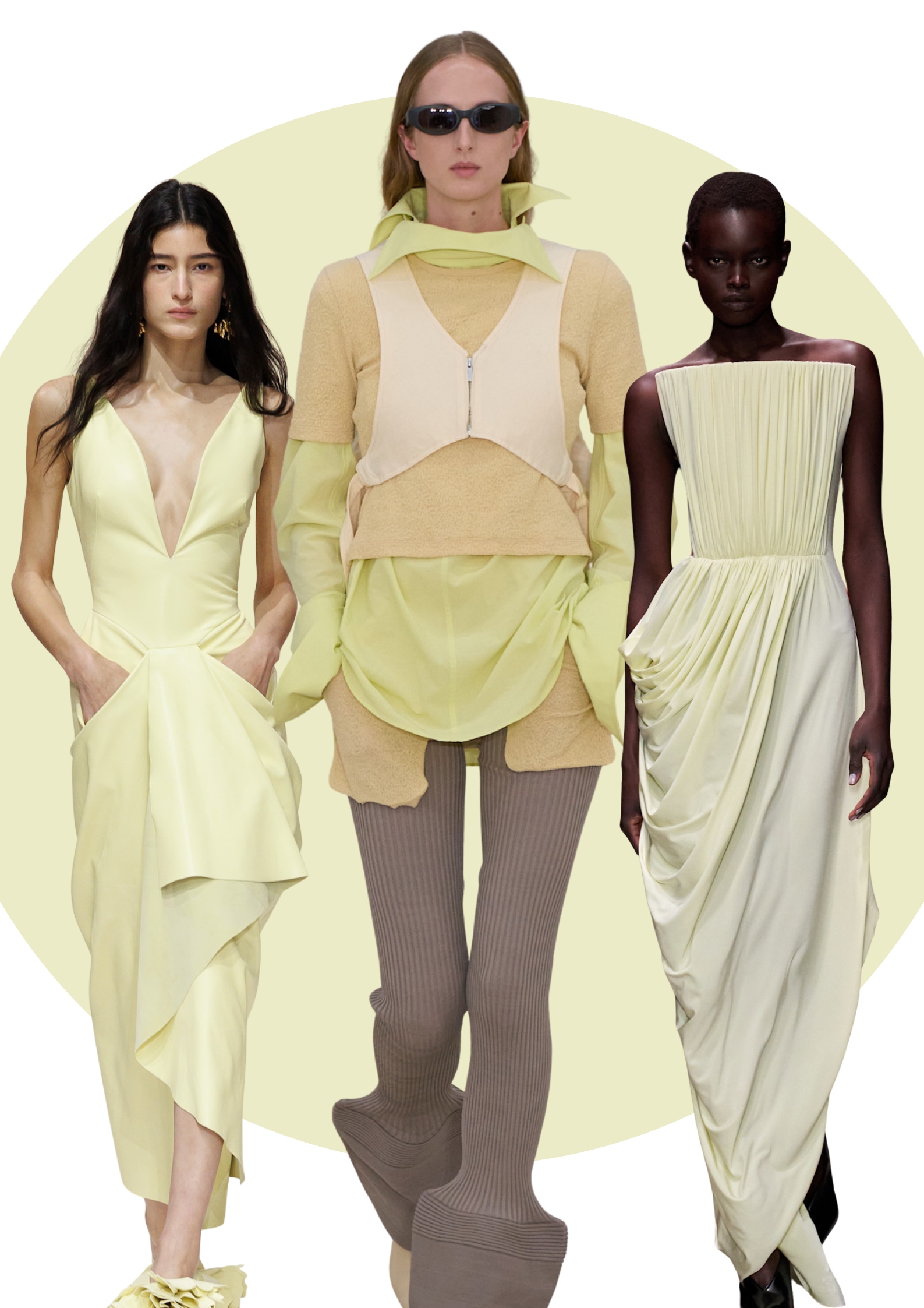 Givenchy, Issey Miyake, Valentino