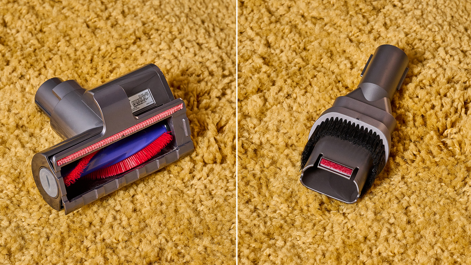 Dyson handheld tool (left) and Combination tool (right)