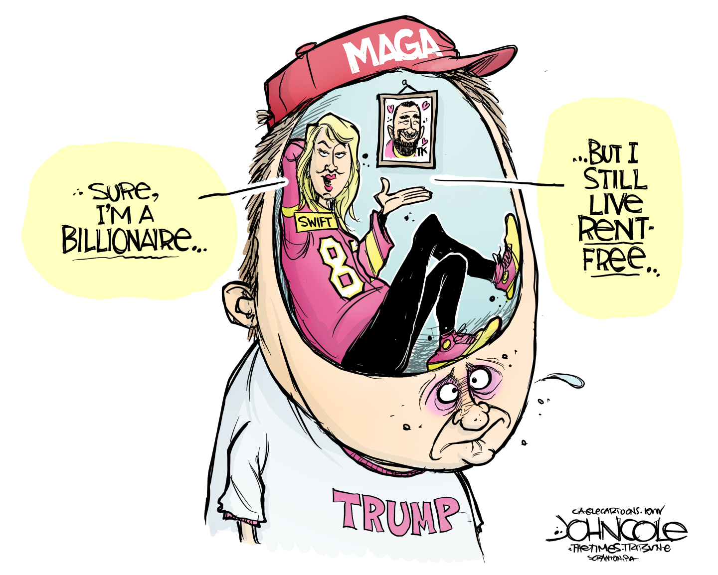 Political cartoon
