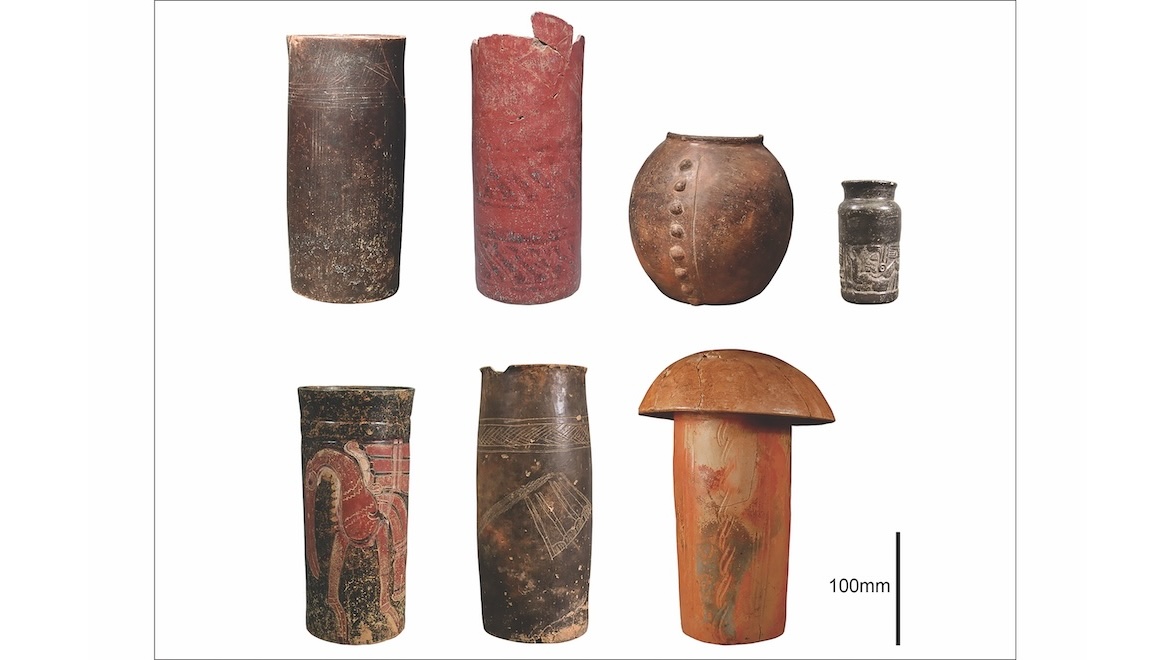 A collection of vessels