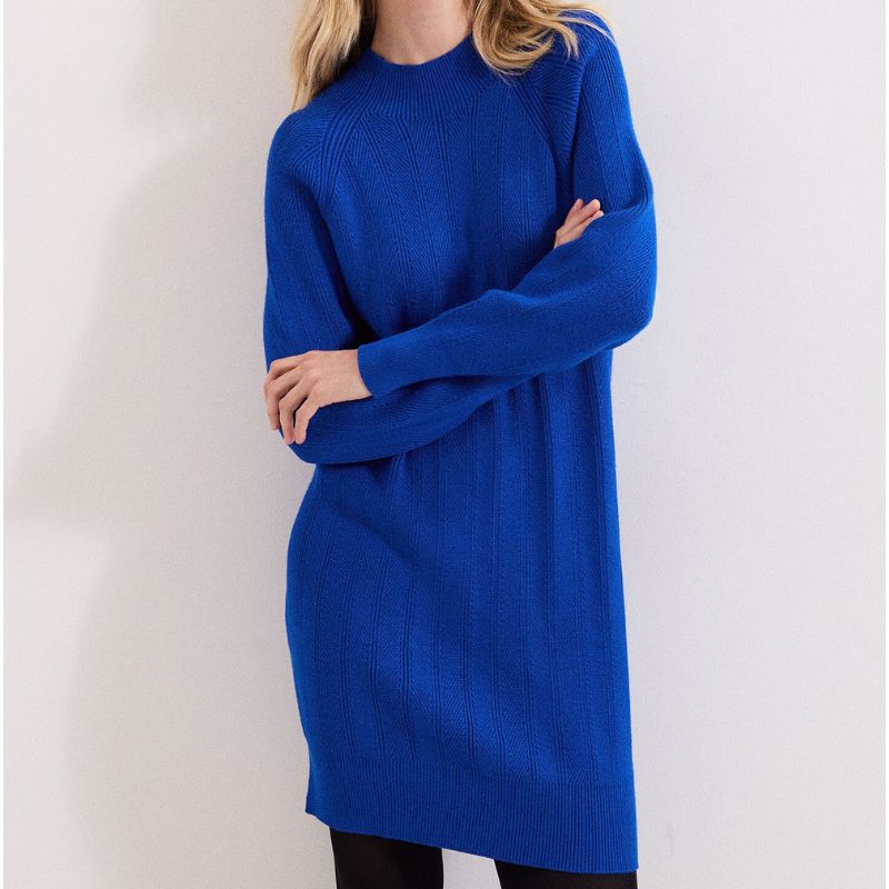 Phase Eight, Eleana Blue Knit Dress