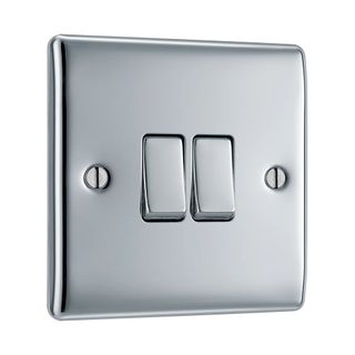 Chrome light switch