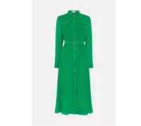 Pleated Belted Midi Shirt Dress - £71.20 at Coast