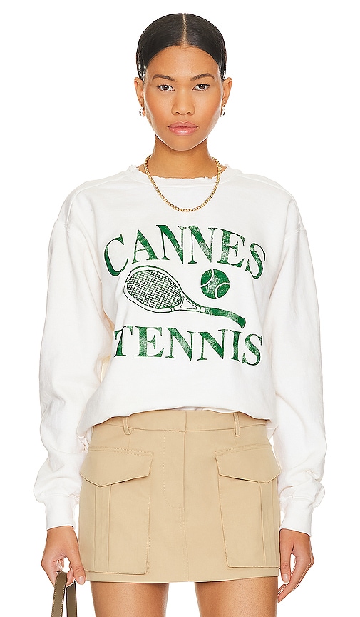 Cannes Tennis Crewneck Sweatshirt