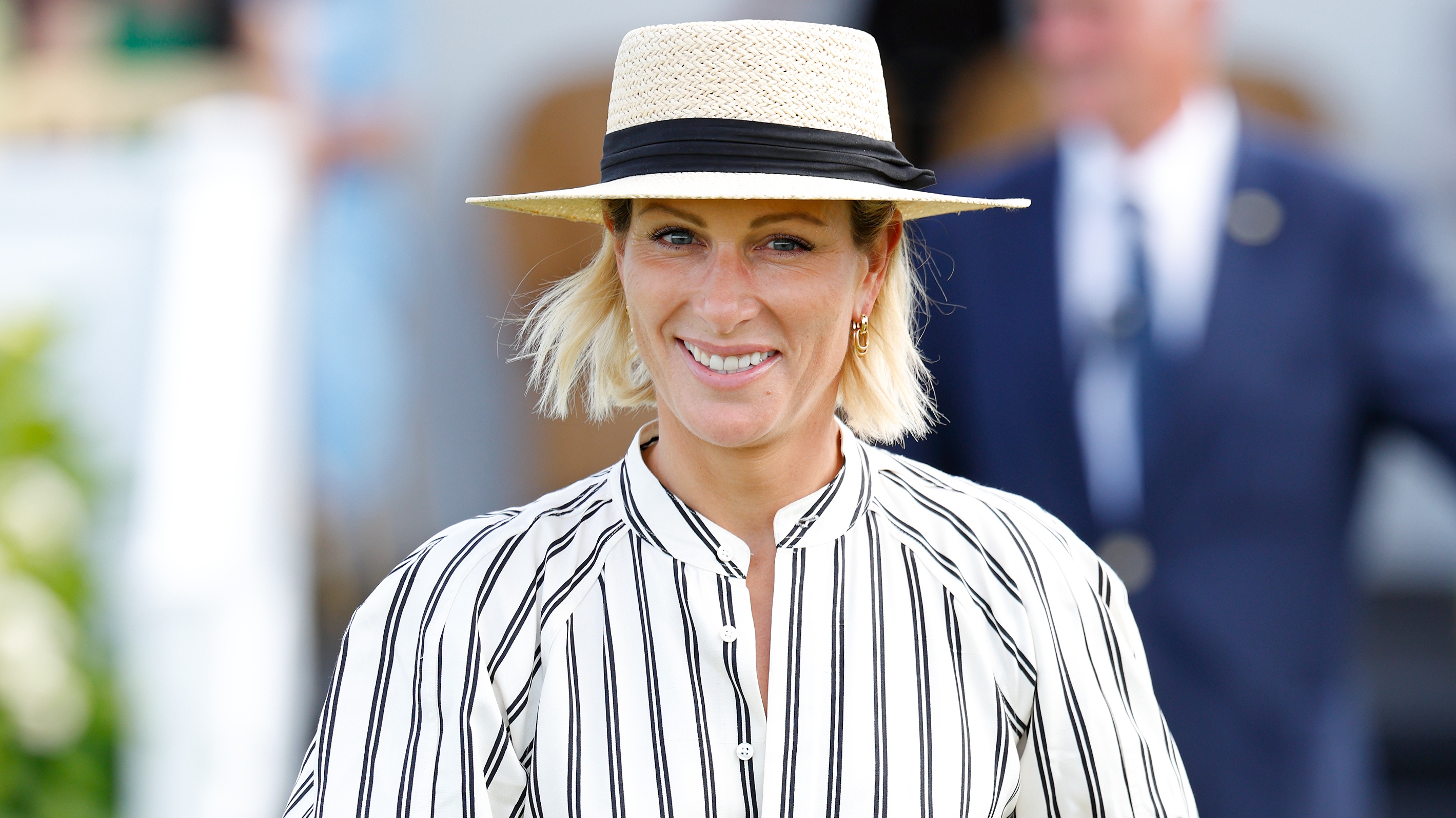 Zara Tindall attends the Out-Sourcing Inc. Royal Windsor Cup Final polo match on June 22, 2025