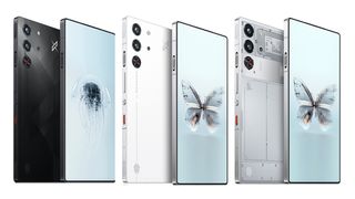 Nubia RedMagic 10 Pro series in black, white and silver or transparent back panels