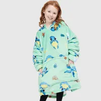 Turtle Recycled Kids Oodie:&nbsp;WAS&nbsp;£87,&nbsp;NOW&nbsp;£57, SAVE £30 |&nbsp;Oodie.co.uk