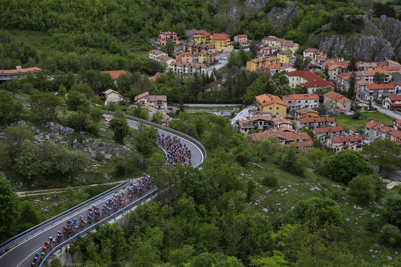 Giro d'Italia 2021 - 104th Edition - 9th stage Castel di Sangro - Campo Felice (Rocca di Cambio) 158 km - 16/05/2021 - Scenery - photo Luca Bettini/BettiniPhoto&Acirc;&copy;2021