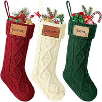 Personalized Knitted Stockings | View at Amazon