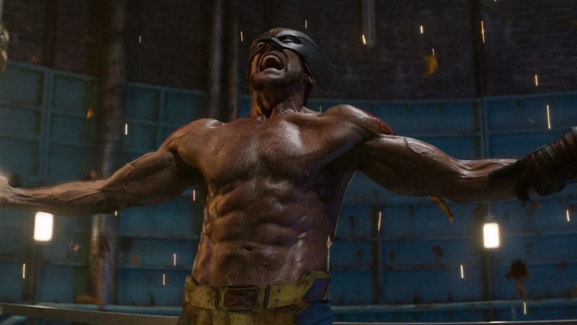 Wolverine shirtless in Deadpool 3