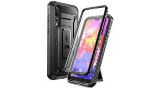 Back and front views of the Supcase Unicorn Beetle Pro rugged case for Huawei P20 Pro
