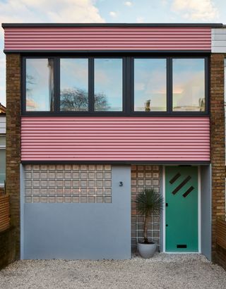 From bright blue to sunny yellow, Nikki and Luke left no shade untouched when they transformed their 1960s home