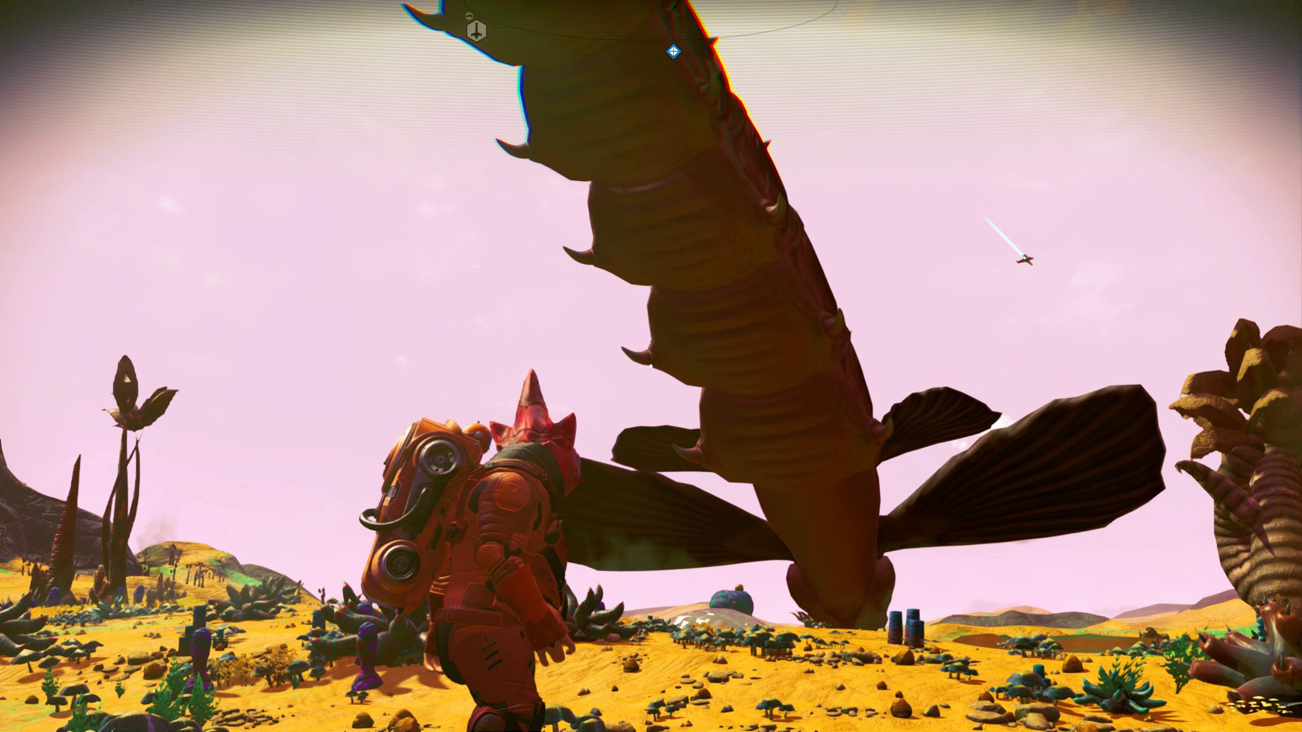  How to find a sandworm in No Man's Sky Origins 