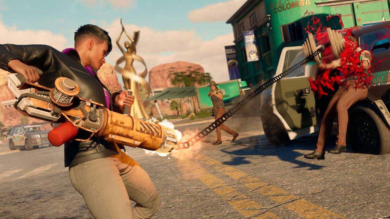 Image of Saints Row (2022): The Heist and the Hazardous DLC.