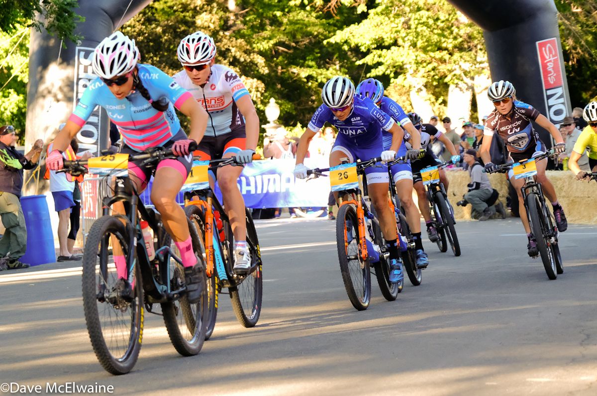 Courtenay McFadden (American Classic) did her share of work on the front