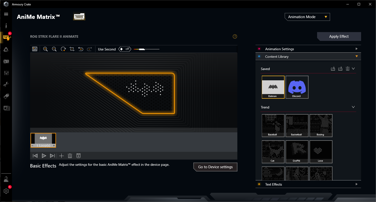 Asus ROG Strix Flare II Animate
