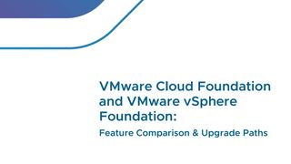 VMware Cloud Foundation and VMware vSphere Foundation