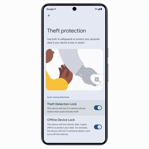 Google is preparing to introduce new theft protection features for Android.