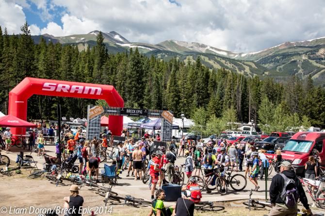 The finish area was full of high fives and hugs after over 200 miles of singletrack in one of the hardest mountain bike stage races