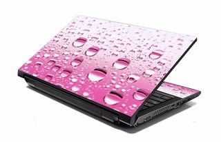 LSS Cover Art Pink Water Drops Decal