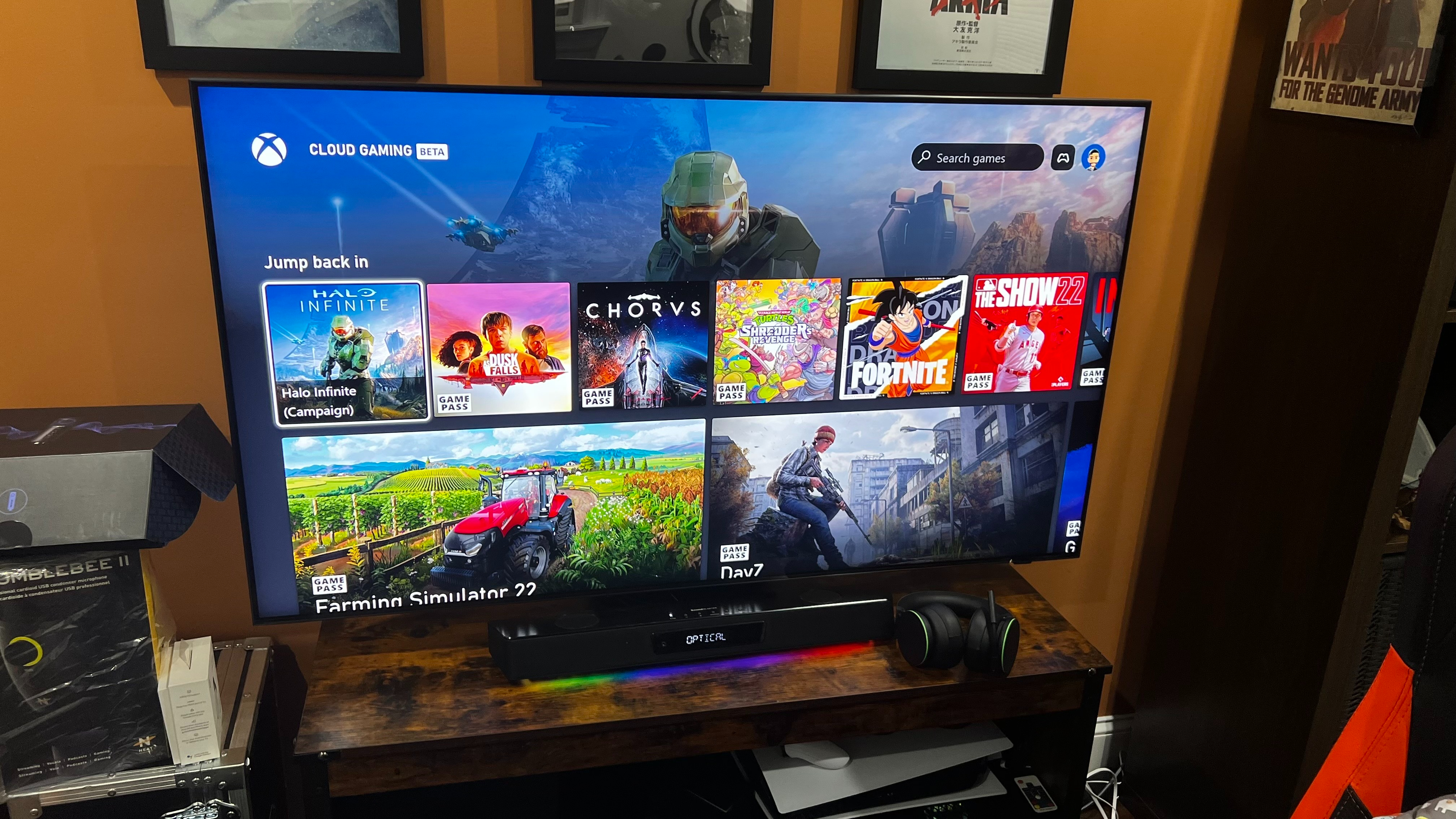 Streaming games to a Samsung TV is such a breeze that I wish every TV could do it | PC Gamer