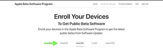 iPadOS 16 public beta select iPadOS