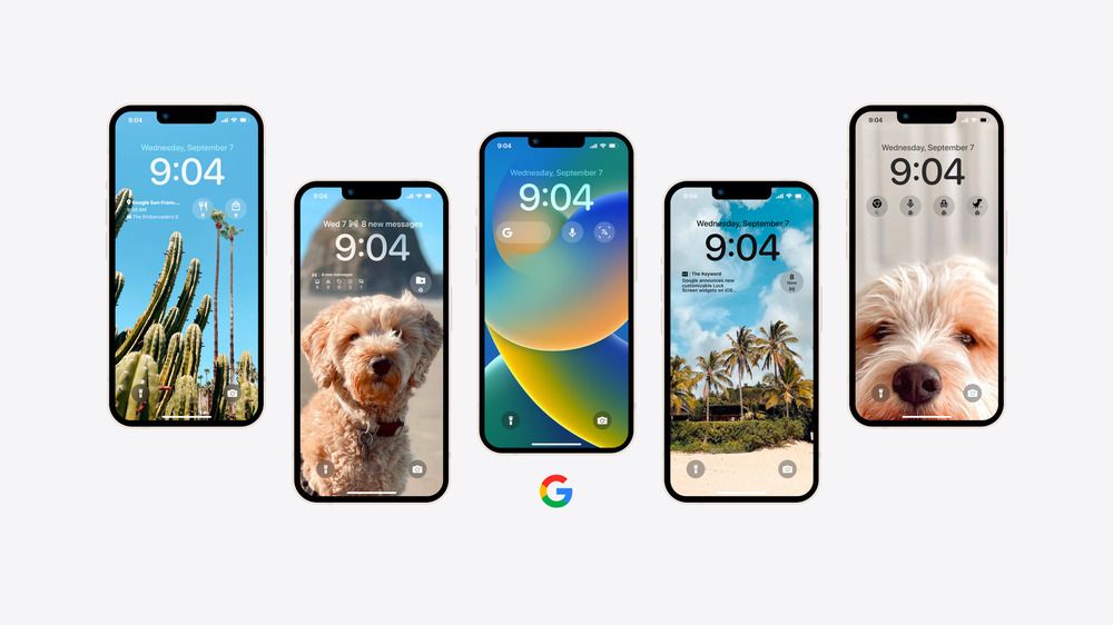 Google&#039;s lock screen widgets on iOS 16