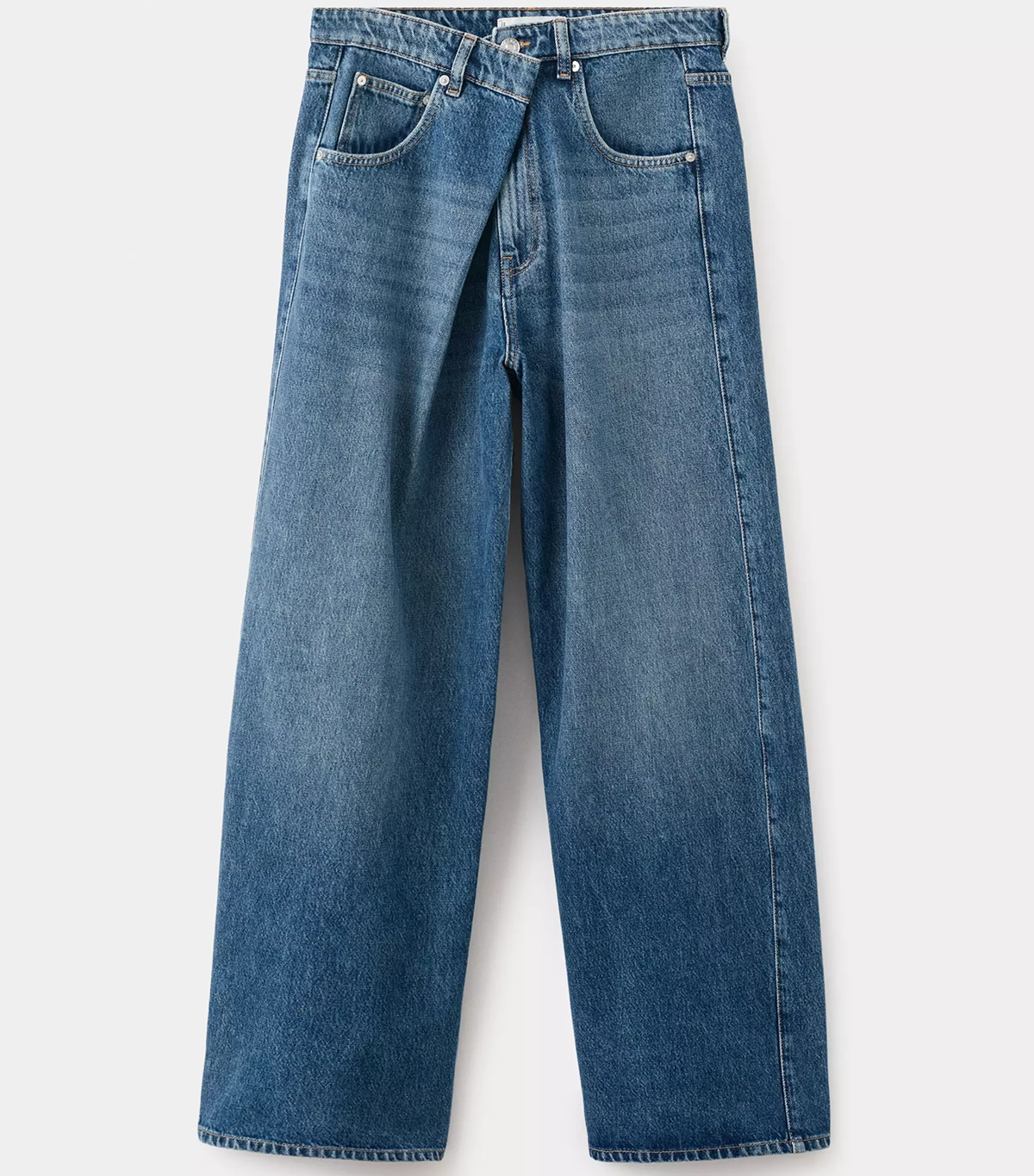 MANGO, Mid-Rise Balloon Jeans