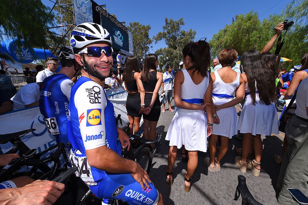 Fernando Gaviria was all smiles