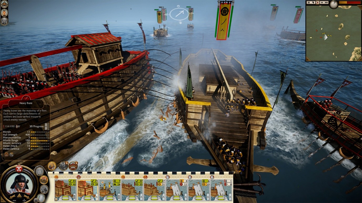 Naval battle.
