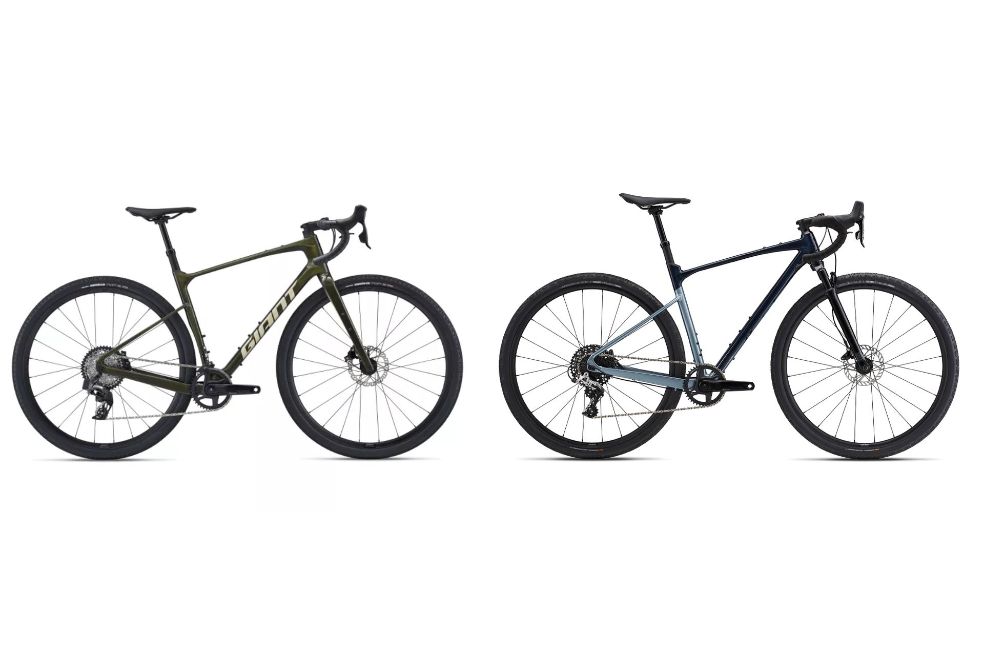 The older Giant Revolt is next to the new Giant Revolt X