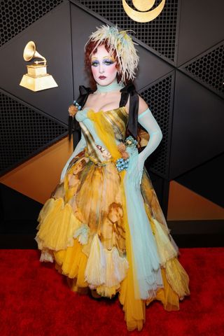 The Grammys 2025 Chappel Roan wearing Jean Paul Gaultier