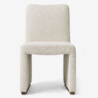 MADE Tova dining chair in cream boucle