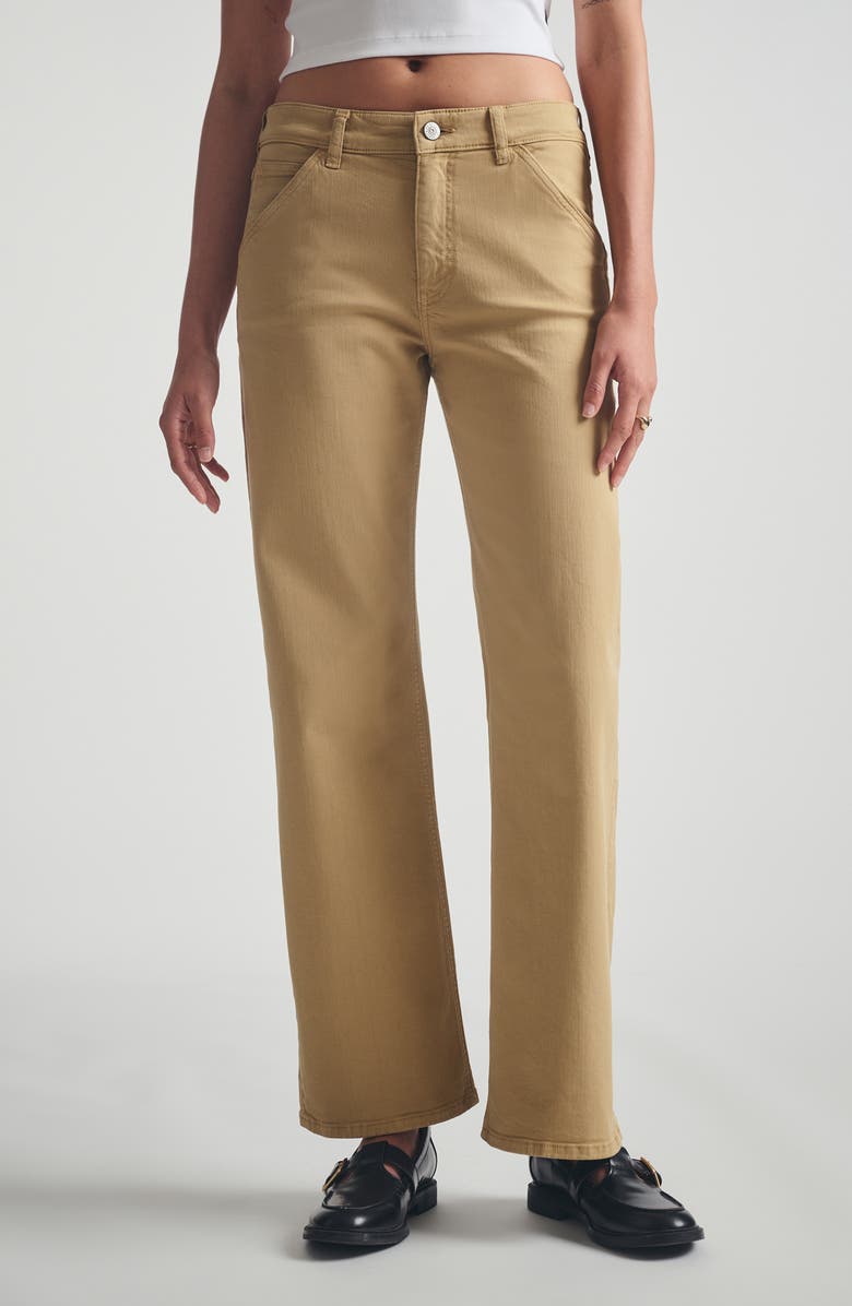 High Waist Straight Leg Jeans