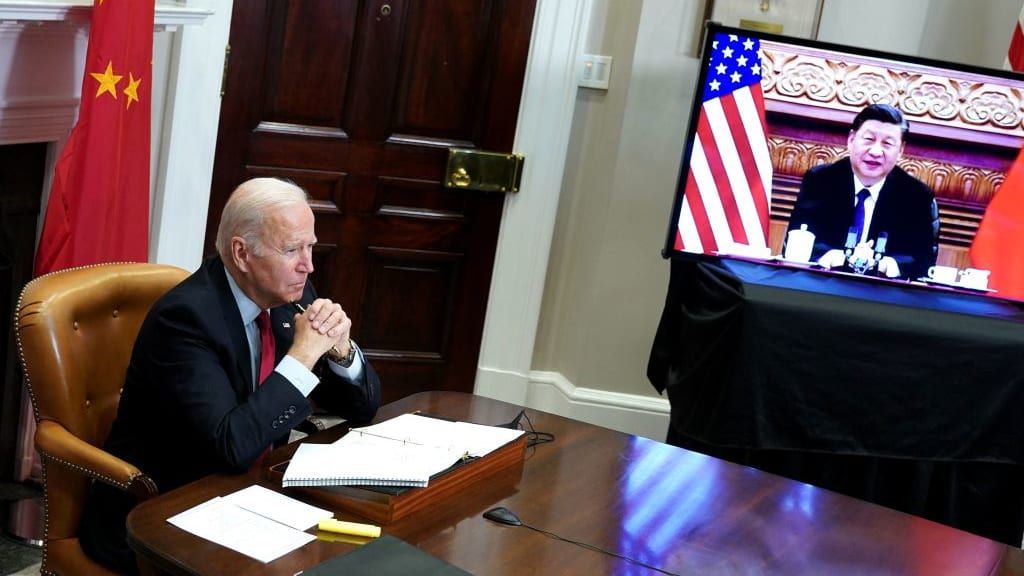 President Biden and Chinese President Xi Jinping.