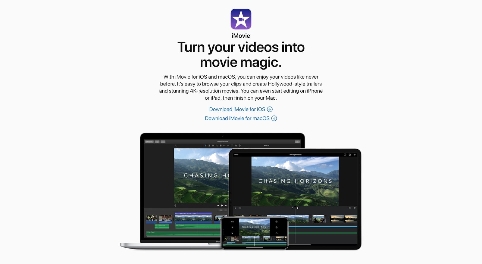 how to download imovie titles