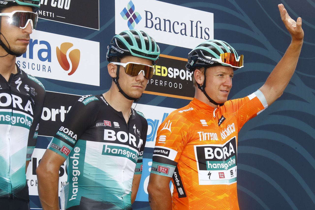 Tirreno Adriatico 2020 55th Edition 4th stage Terni Cascia 194 km 10092020 Pascal Ackermann GER Bora Hansgrohe photo Roberto BettiniBettiniPhoto2020