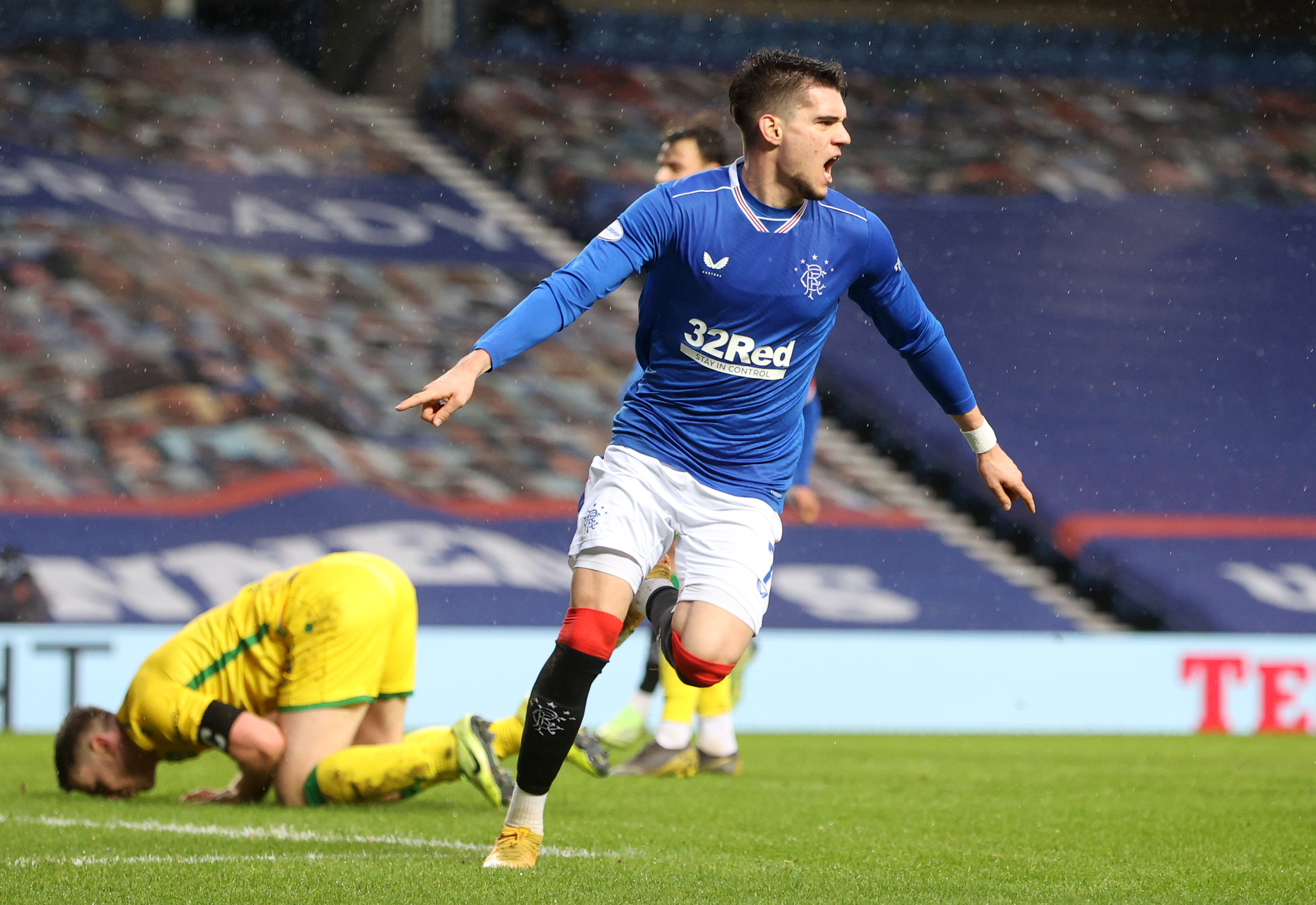 Ianis Hagi Fires Leaders Rangers To Narrow Ibrox Victory Against Hibernian Fourfourtwo