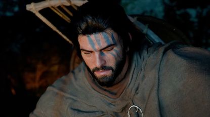 Crimson Desert hero with eyes shut