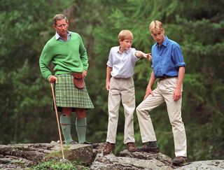 King Charles, Prince William and Prince Harry