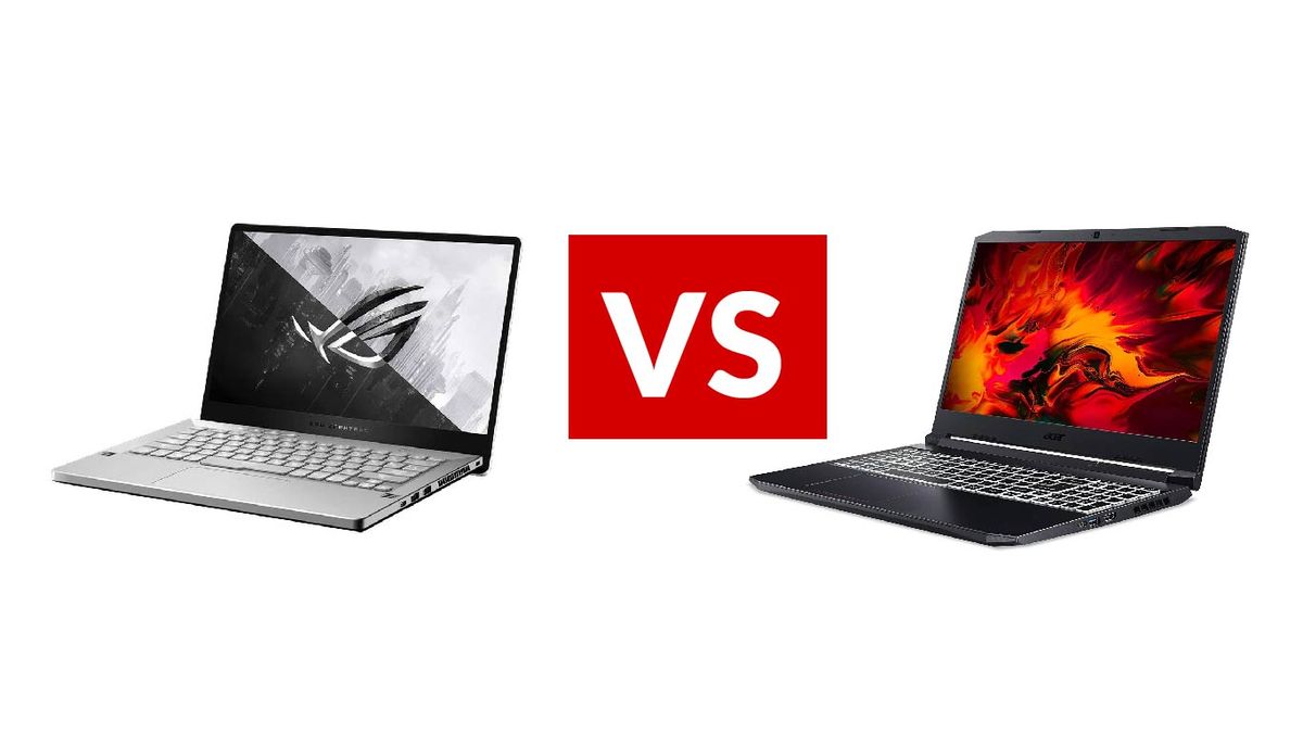 asus rog zephyrus g15 vs acer nitro 5